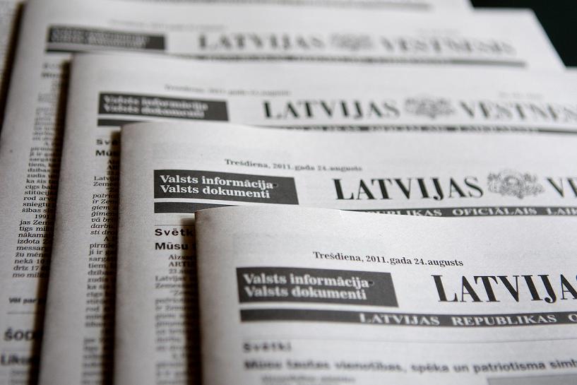 Latvija ceļā uz oficiālu e-publikāciju: likumprojekts pieņemts 1.lasījumā