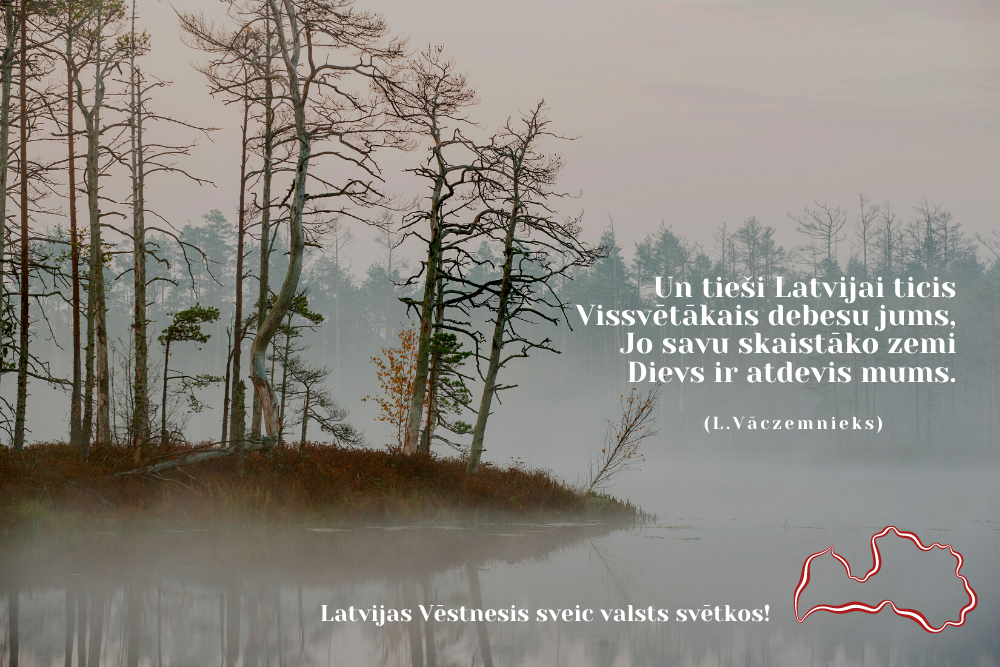 "Latvijas Vēstnesis" sveic valsts svētkos!