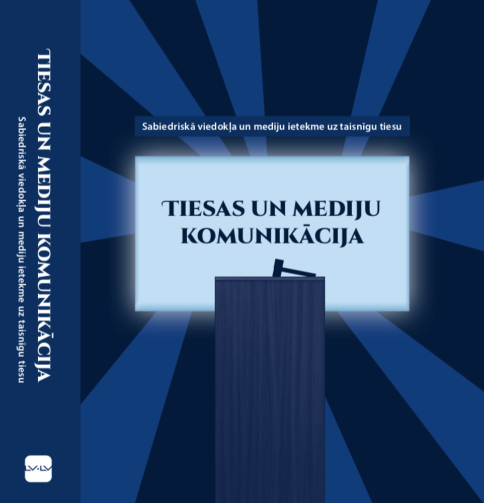 18. oktobrī prezentēs grāmatu “Tiesas un mediju komunikācija”
