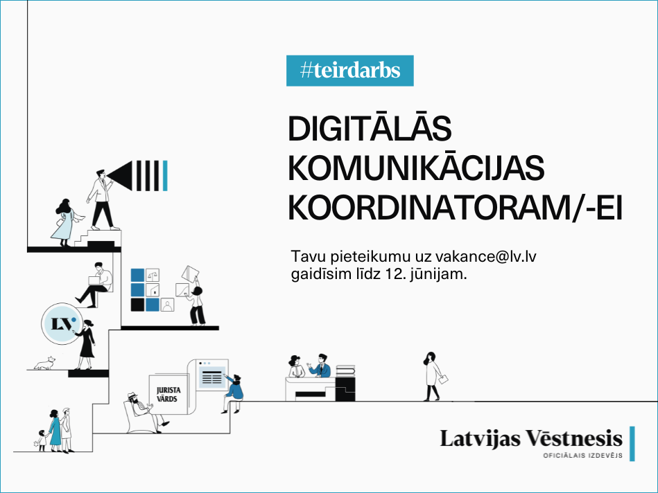 Aicinām komandā digitālās komunikācijas koordinatoru! 