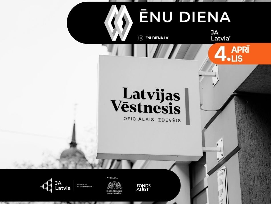 Iepazīsti valsts informācijas vidi - piesakies Ēnu dienai "Latvijas Vēstnesī"